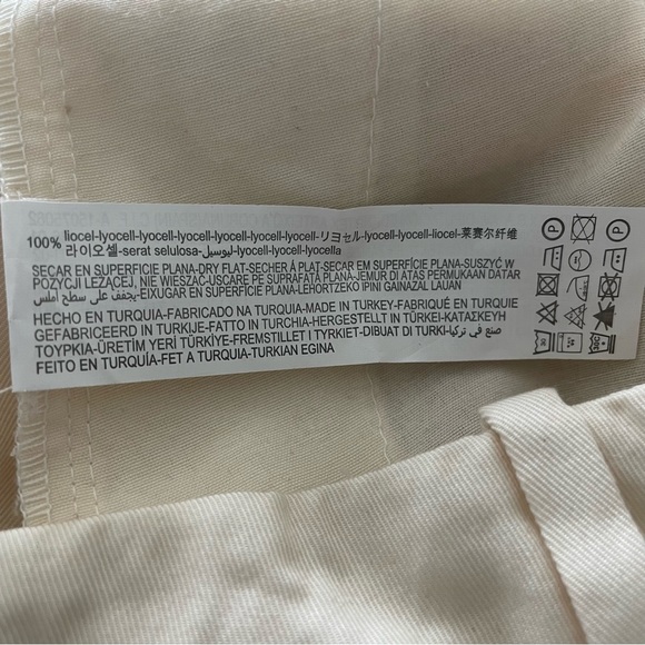 Zara High Waist Wide Leg Cargo Pants - Picture 13 of 13